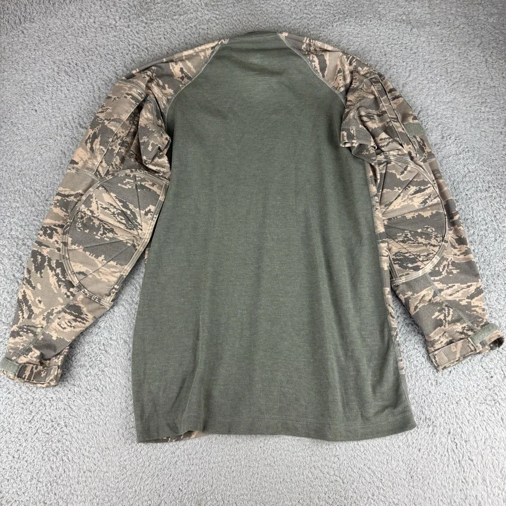 Wild Things Tactical Shirt Mens Xl‎ Green Camo Long Sleeve Padded Elbows
